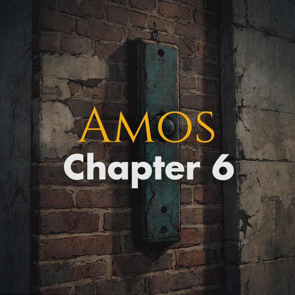 Amos Chapter 6 - Detailed Bible Study and Analysis | Devotion